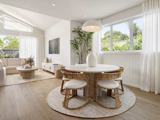 Aria double storey narrow block house design