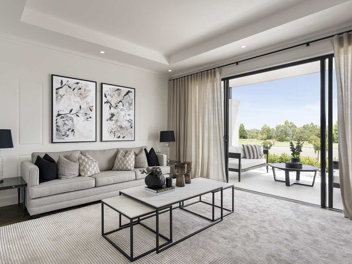 hermitage grande manor house design theatre in luxe style