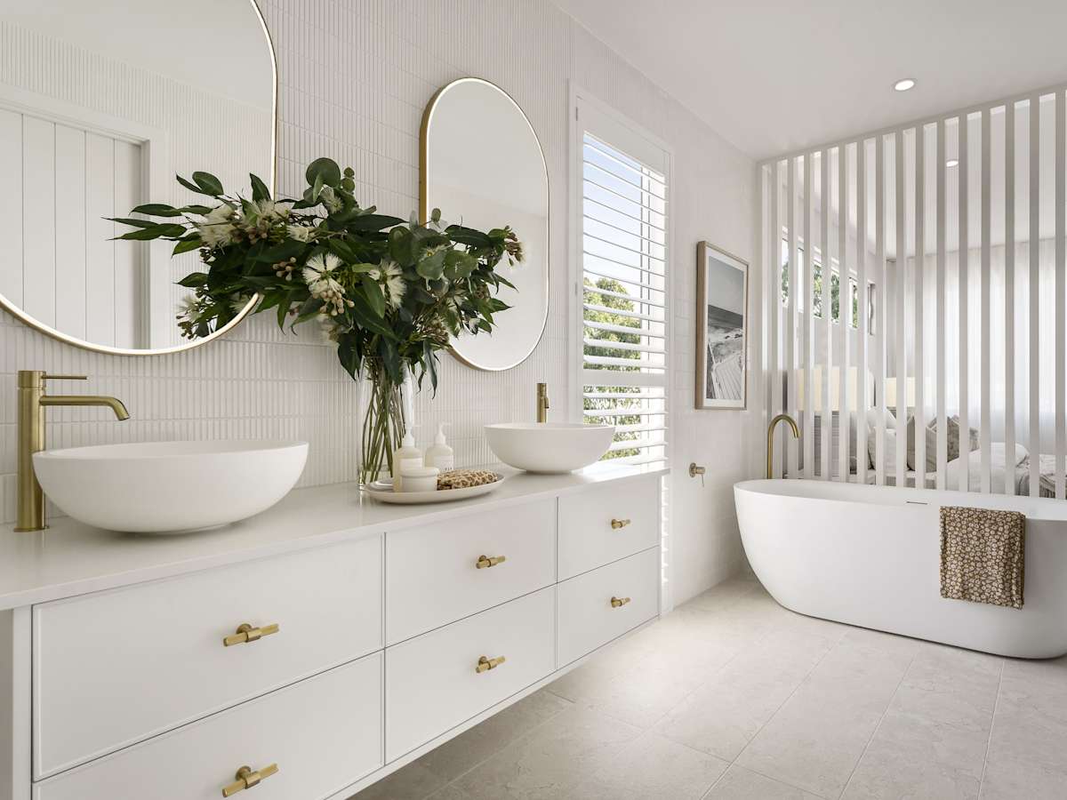 Panorama 33 House Design Ensuite in Coastal Style