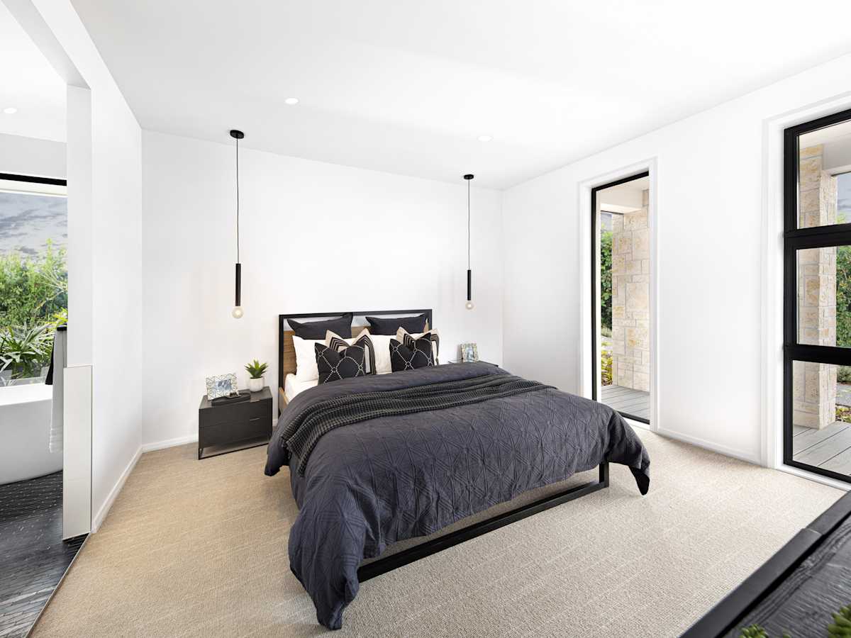 Havana Encore House Design Main Bedroom in Contempo style