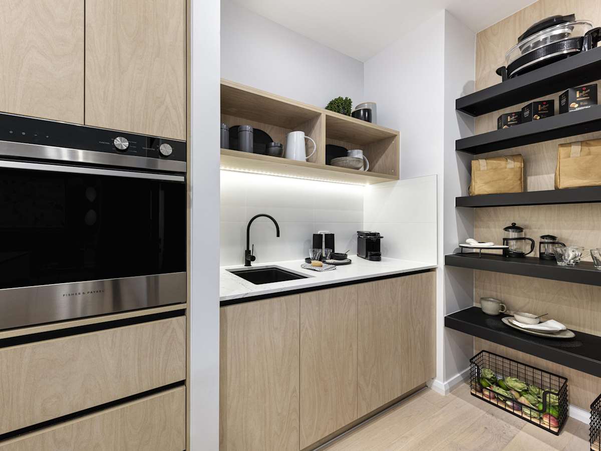 Havana Encore House Design Butler's Pantry in Contempo style