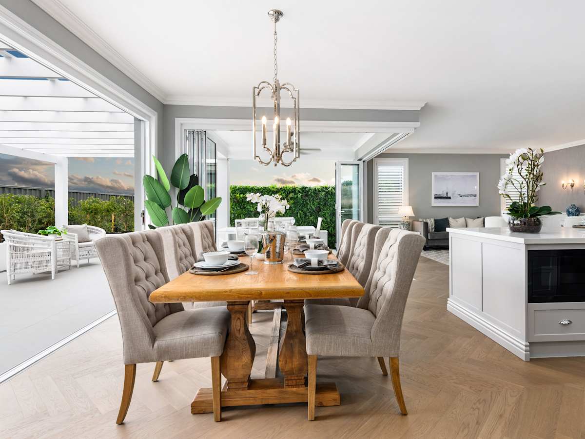 San Marino Pacific house design Alfresco Dining Kitchen in Classic style