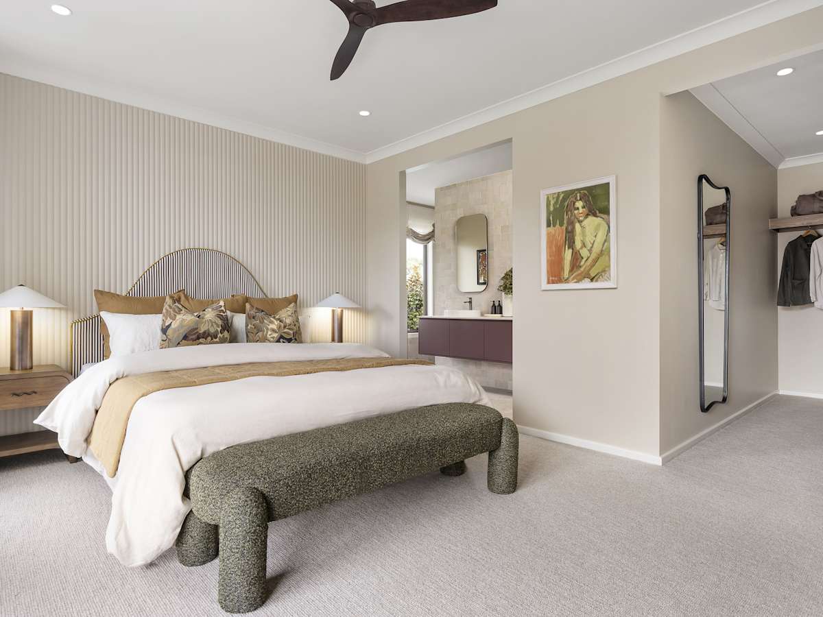 St Tropez Encore House Design Main Bedroom in Urban Style