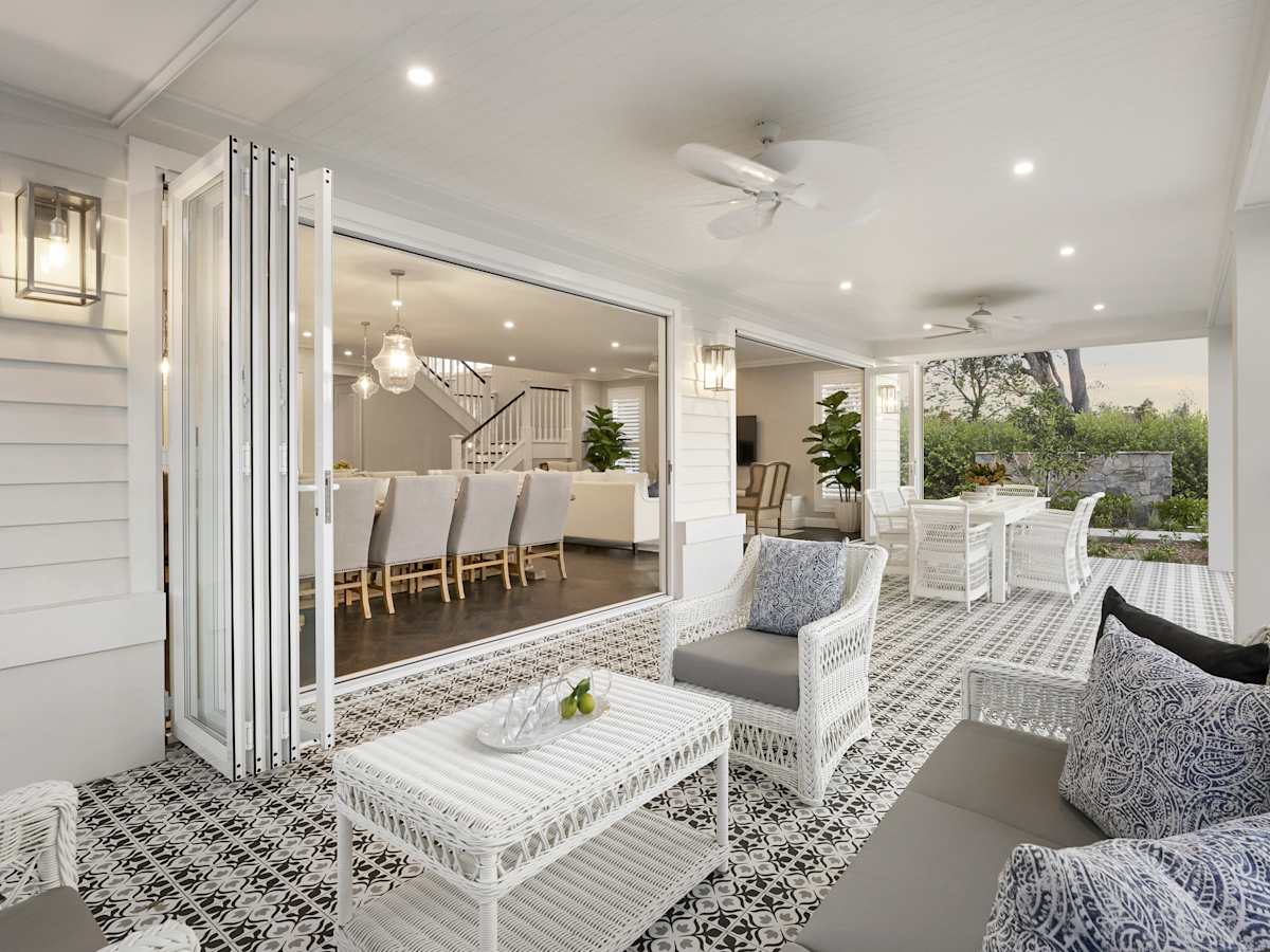 Panorama 39 house design Alfresco in Classic style