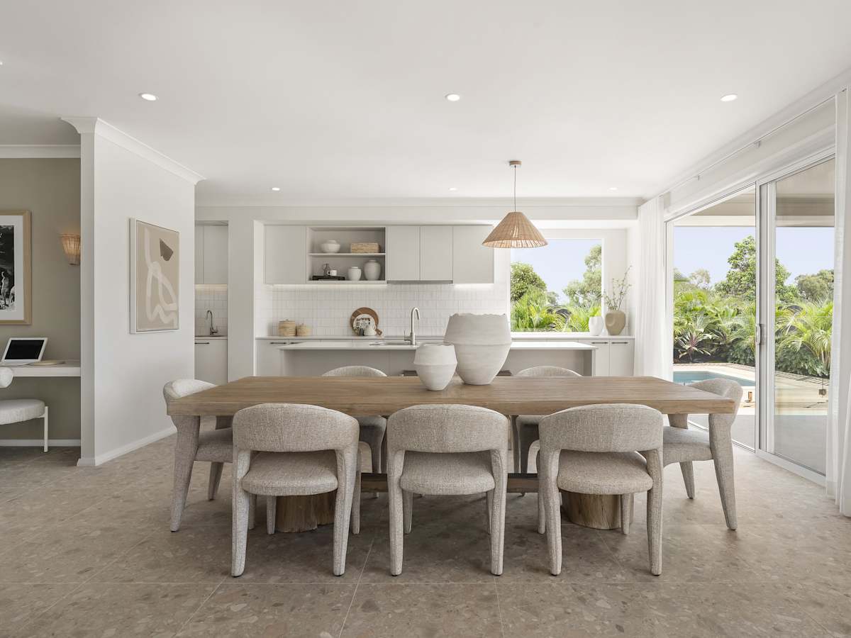 Enzo five House Design Dining in Coastal style