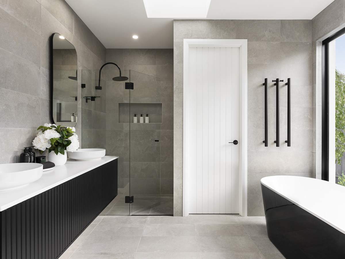 Beachmere Encore House Design Ensuite in Contempo style