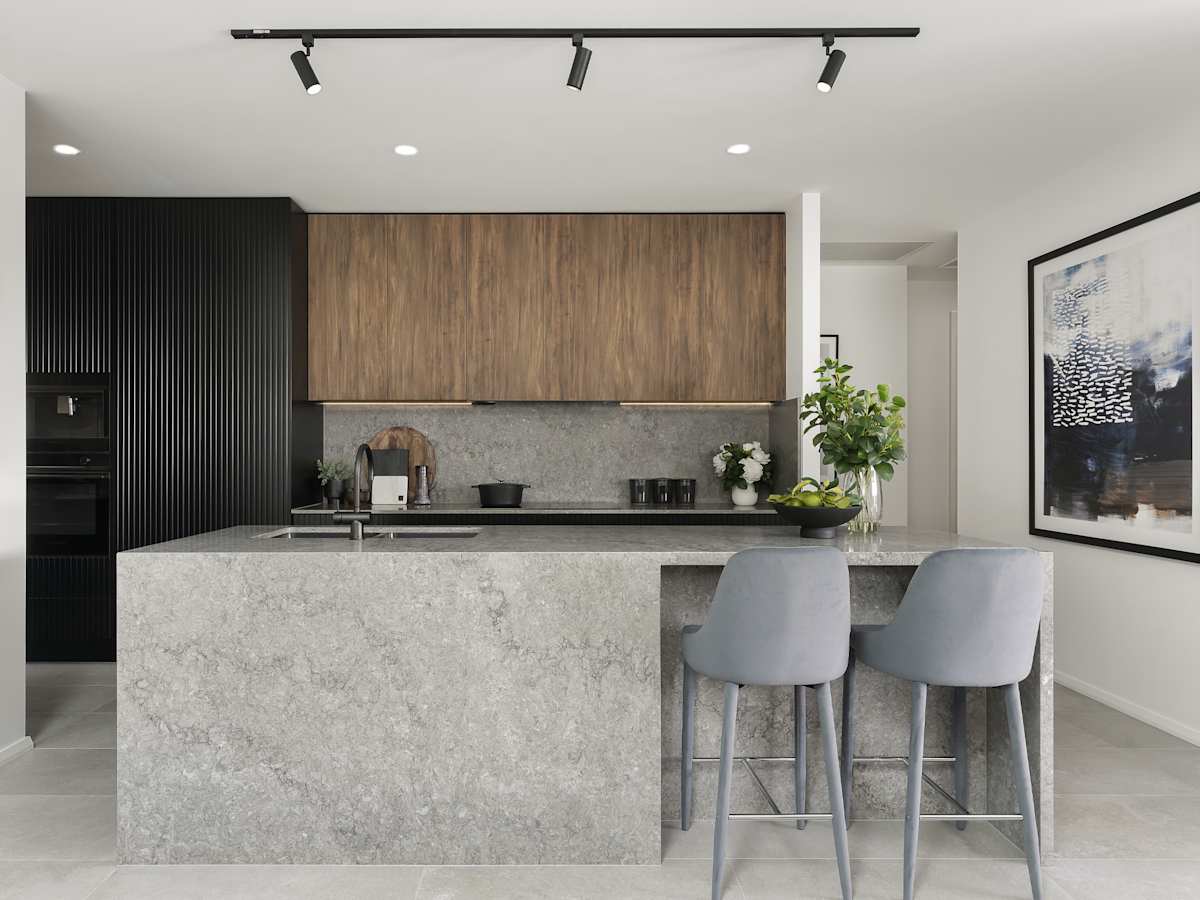 Beachmere Encore House Design Kitchen in Contempo style