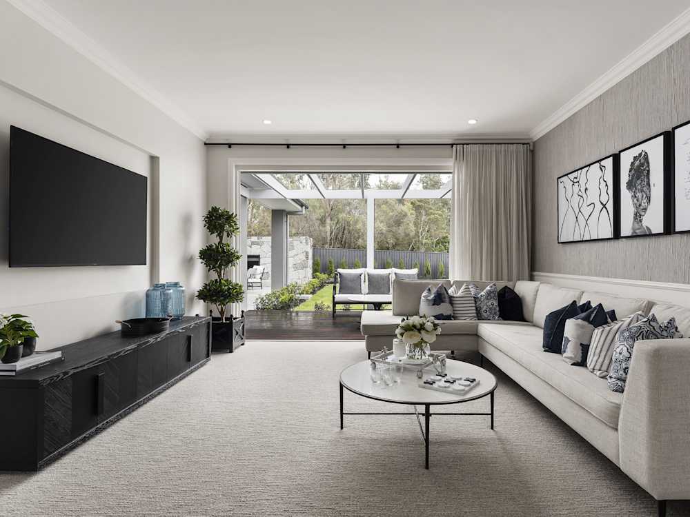 Bronte Executive Grande Manor One Hosue Design Home Theatre