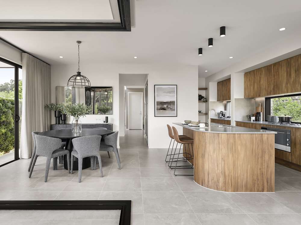 Lancaster 29 House Design Kitchen Dining in Urban style