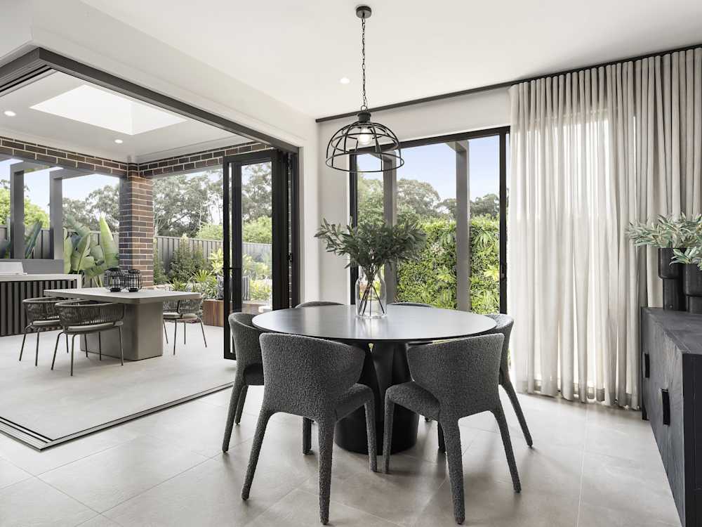 Lancaster 29 House Design Dining in Urban style