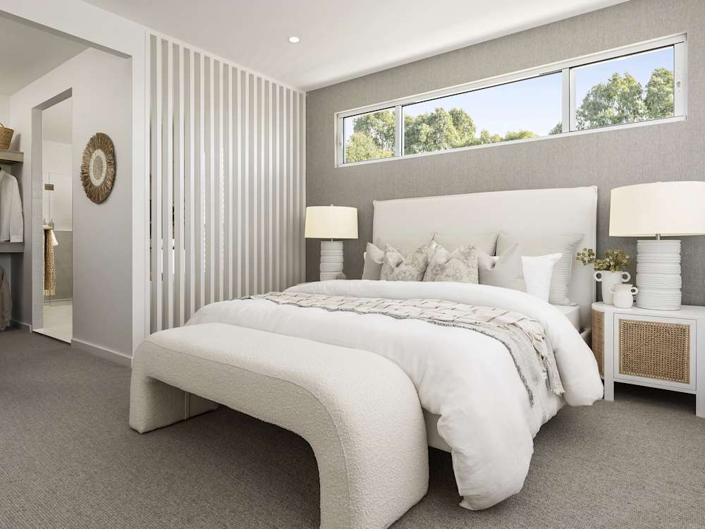 Panorama 33 House Design Main Bedroom in Coastal Style