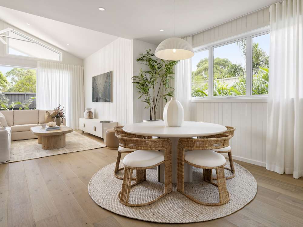Aria 28 House Design Dining in Coastal style
