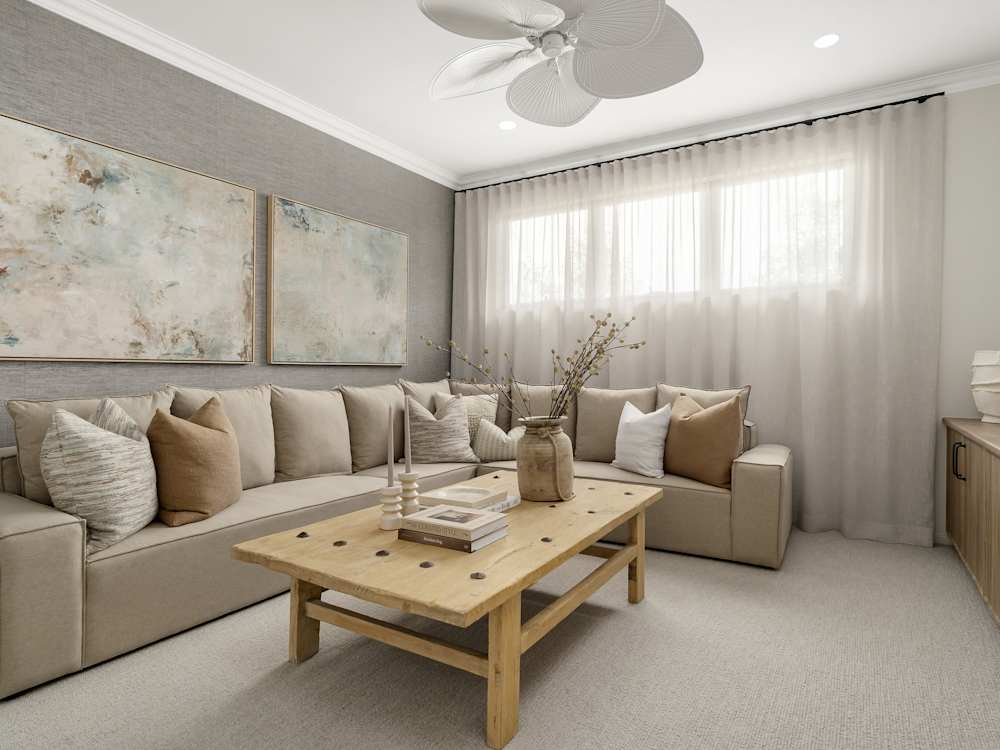 Havana Encore House Design Theatre in Coastal style