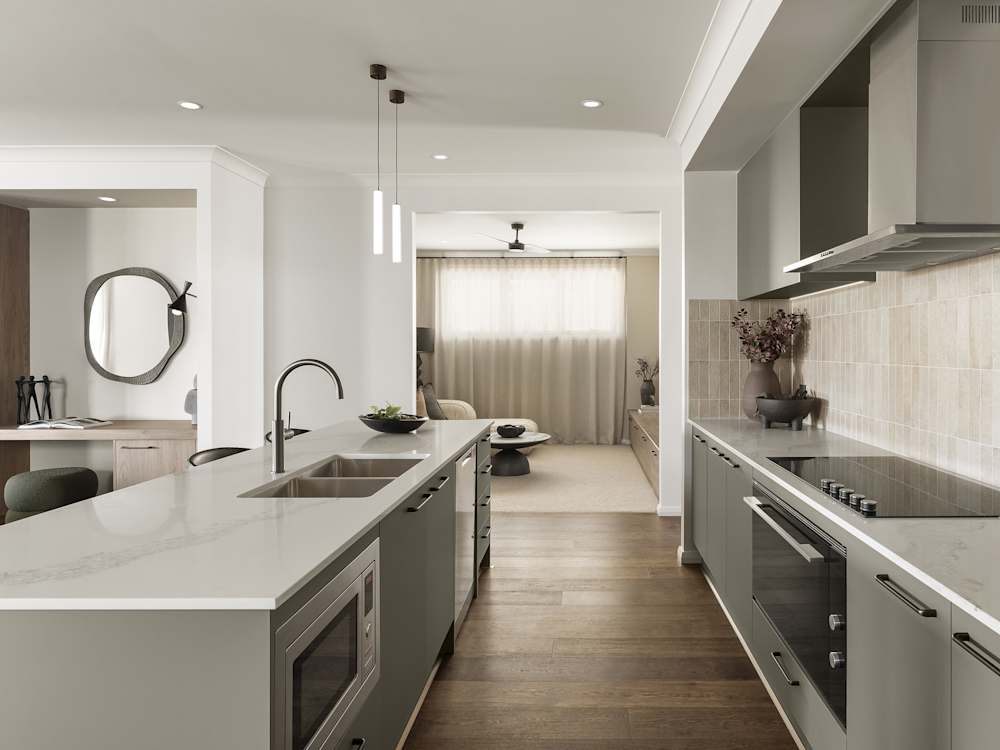 Riviera Encore House Design Kitchen Theatre in Urban style
