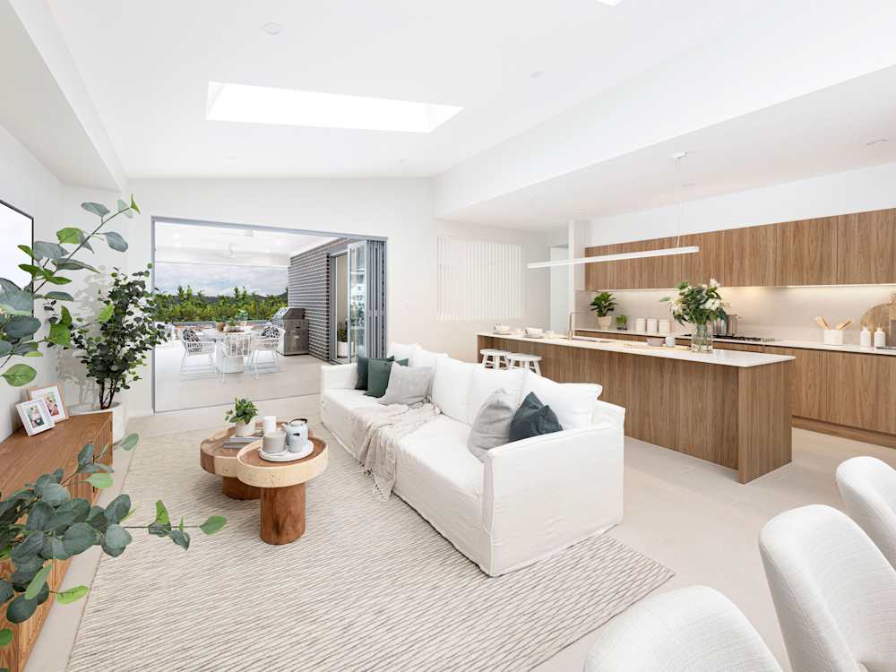 Havana Executive house design Living Kitchen Alfresco in Urban style