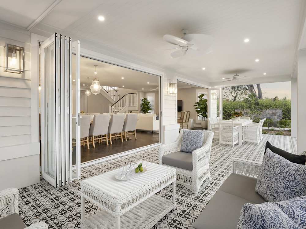 Panorama 39 house design Alfresco in Classic style