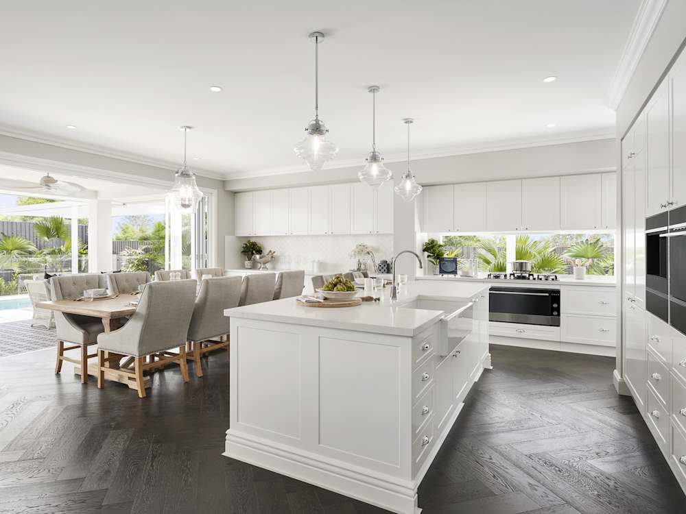 Panorama 39 house design Kitchen Dining in Classic style