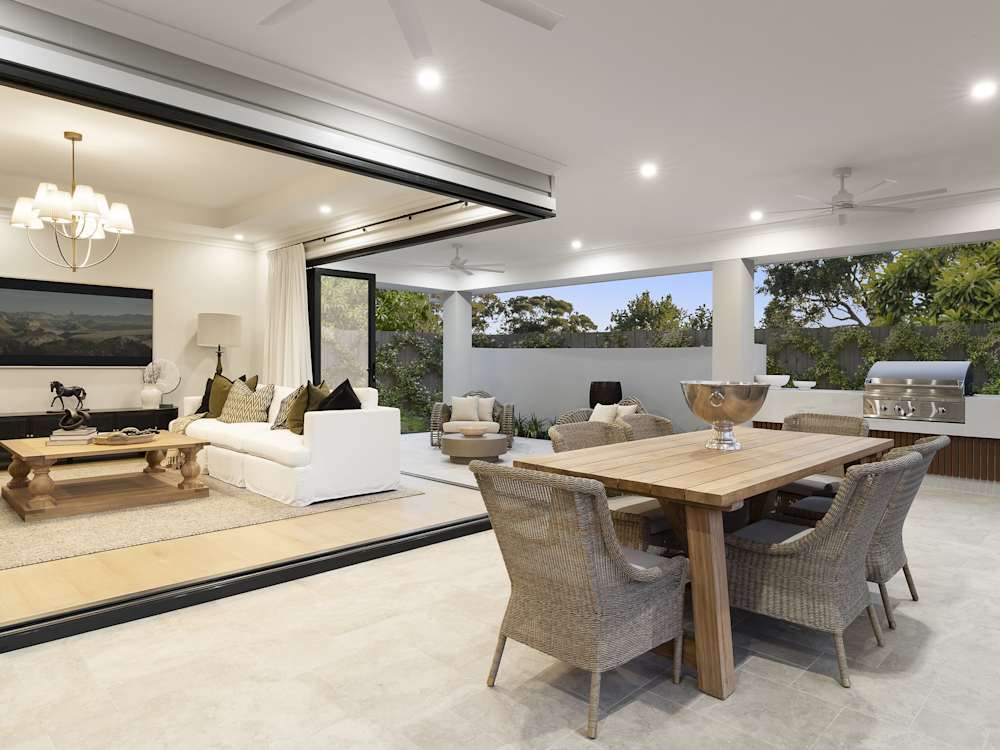San Marino Encore House Design Alfresco Living in Classic style