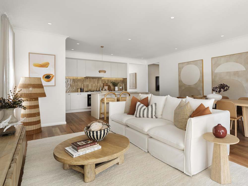 Lucia Three house design living in Coastal style