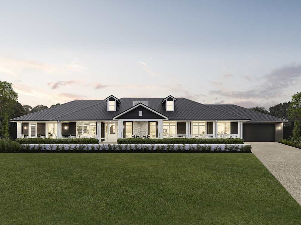 hermitage grande encore house design new hampton facade in luxe style