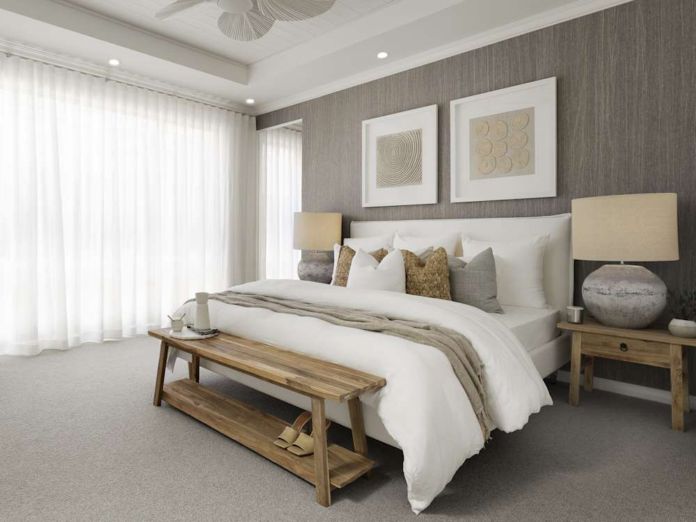 san marino encore house design main bedroom in coastal style