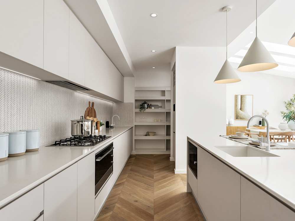 bayswater encore house design kitchen/butlers pantry - Minimalist Style