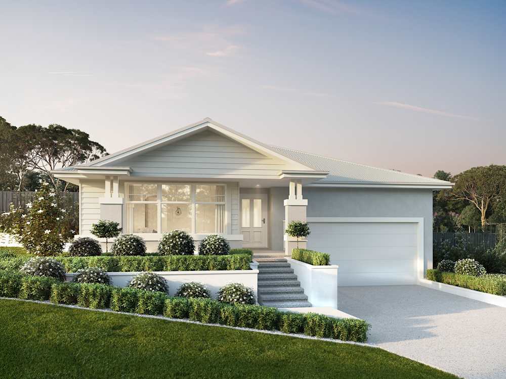Darlington house design - Flat Vs Sloping Blocks