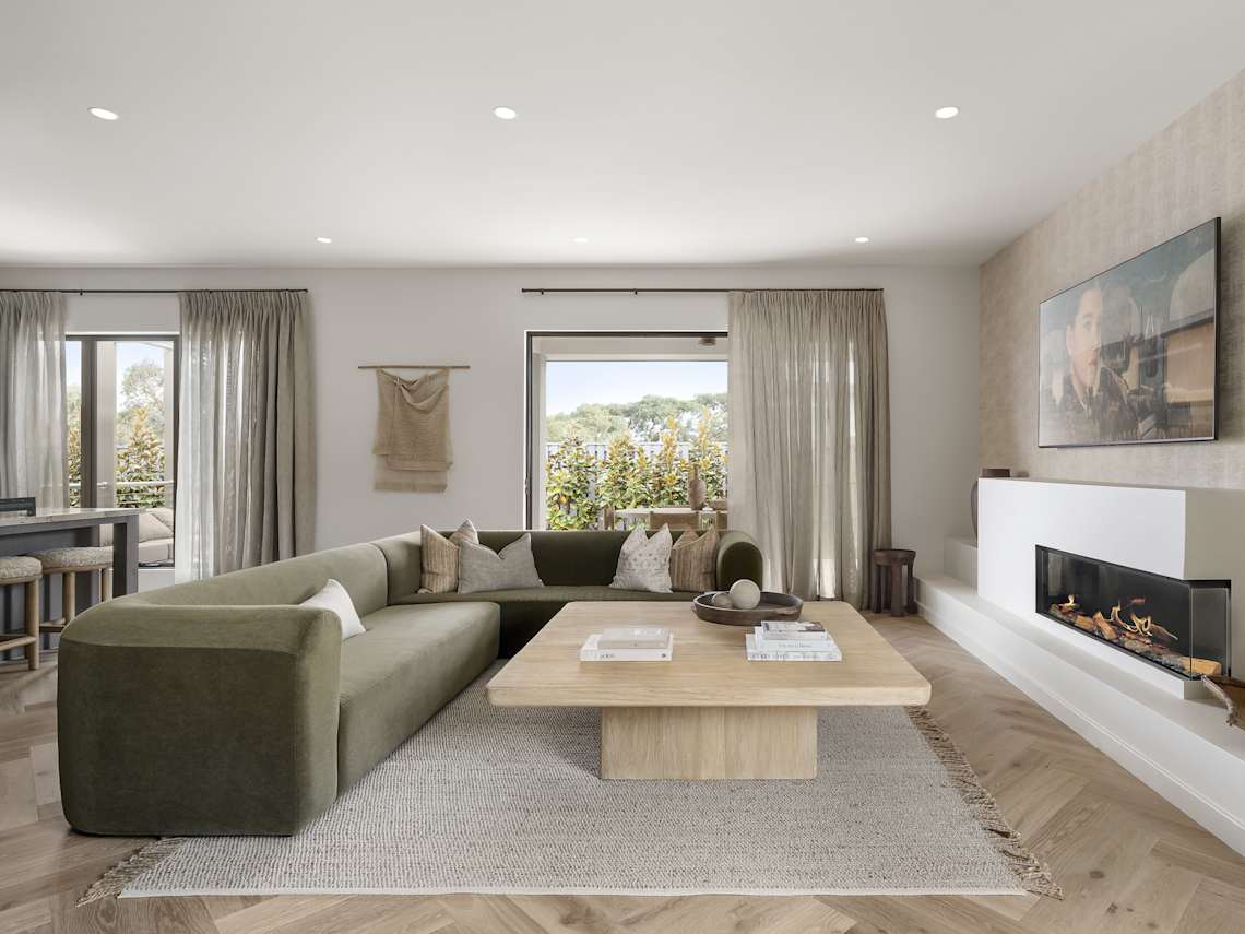 Waverton 35 House Design Living in Urban style