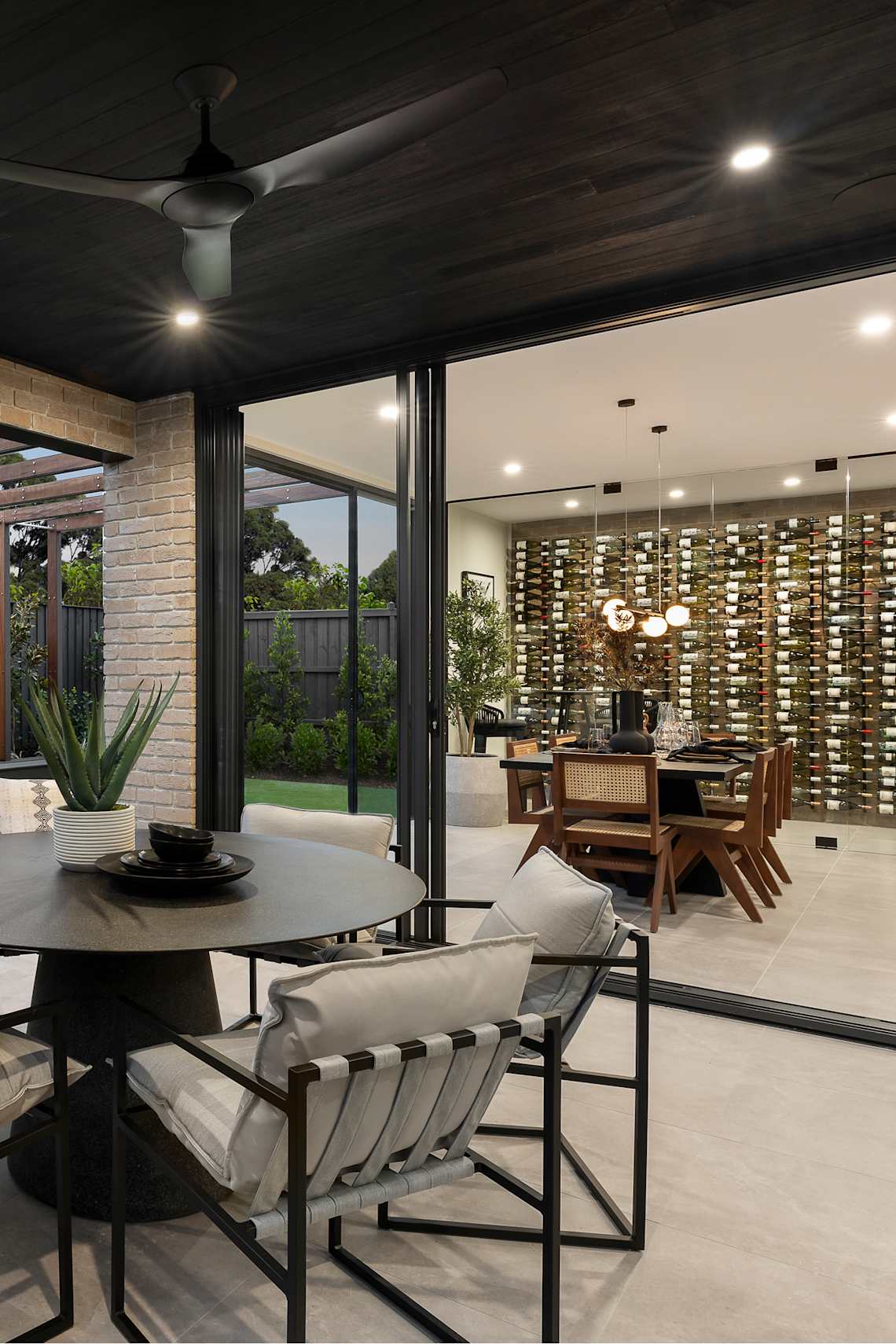 saxonvale 42 house design Alfresco - Urban Industrial