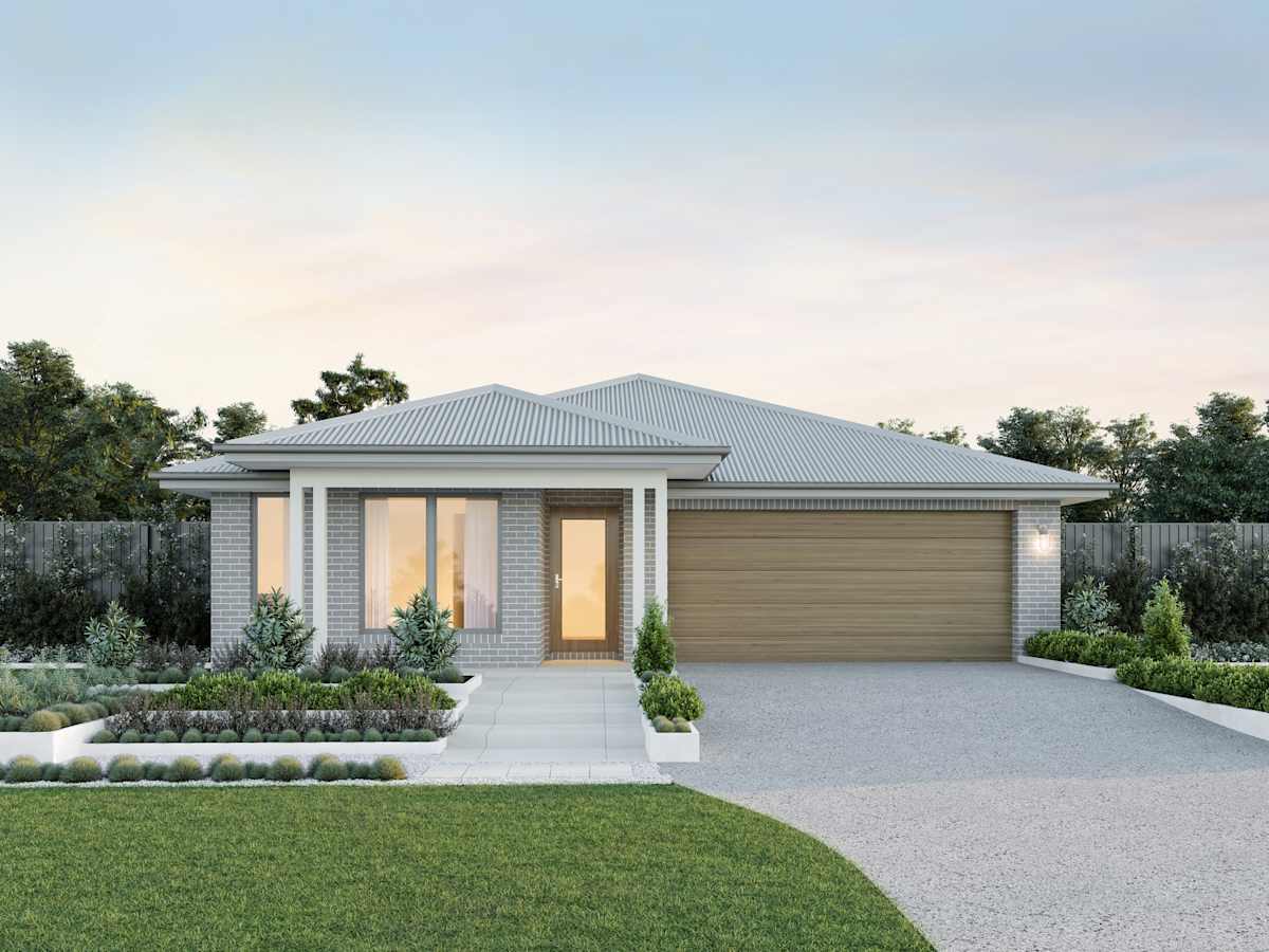 DeLorean One house design with Highland facade