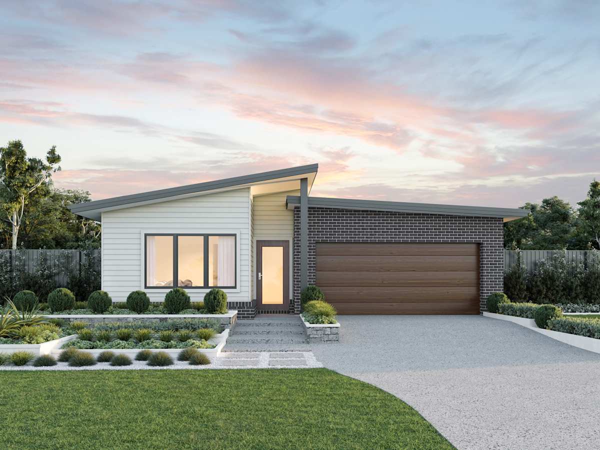 DeLorean One house design with Alpine facade