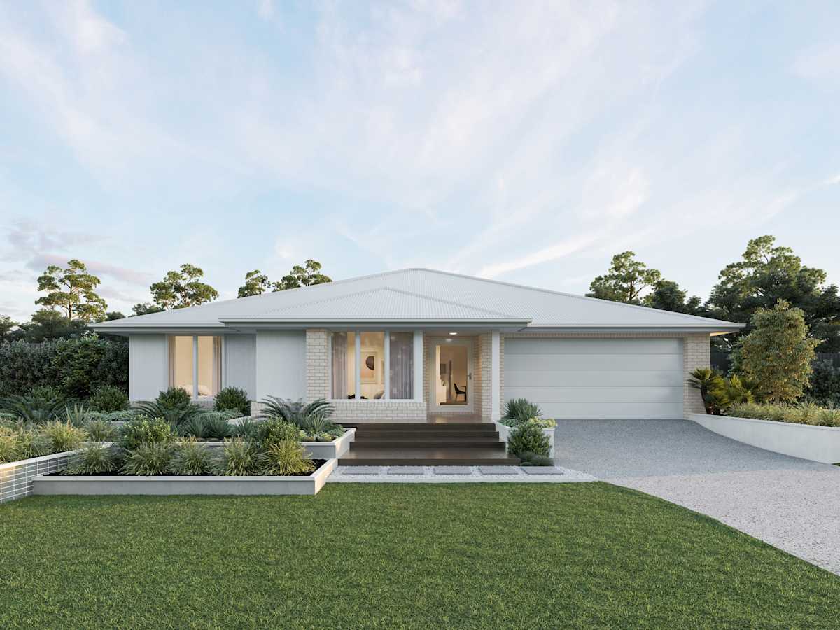 Lisbon One house design with Savannah facade