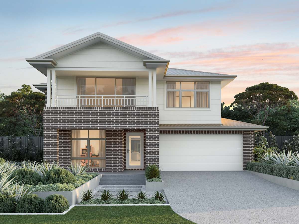 Amaya One house design with Sierra facade