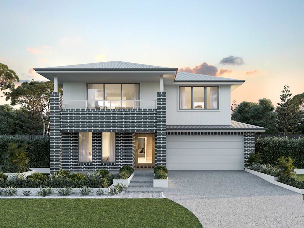 Enzo Two house design with Wilderness facade