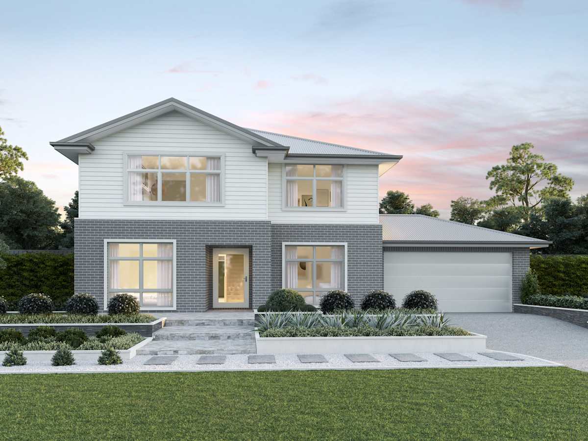 Enzo Five house design with Beachside facade