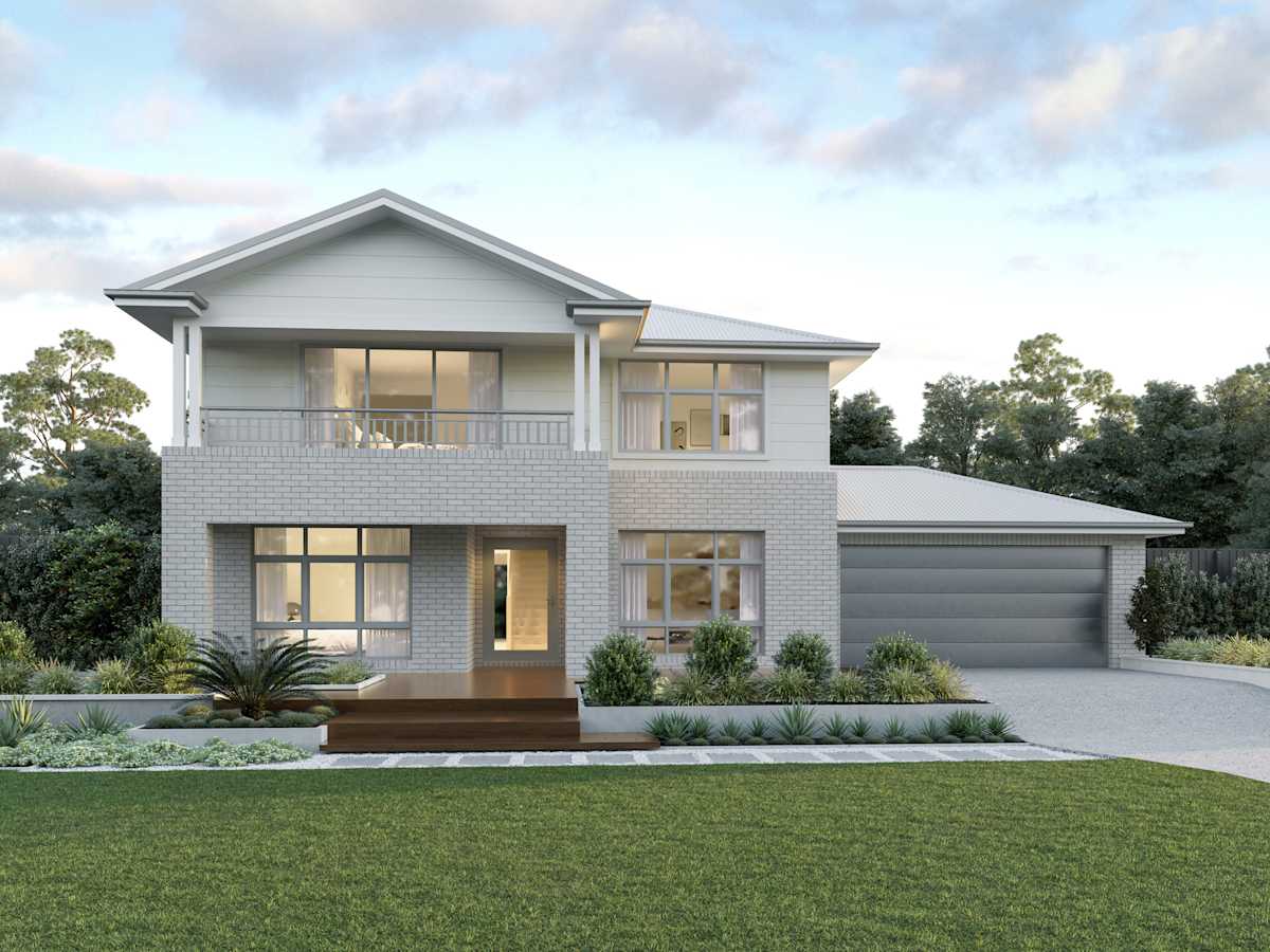 Enzo Five house design with Sierra facade