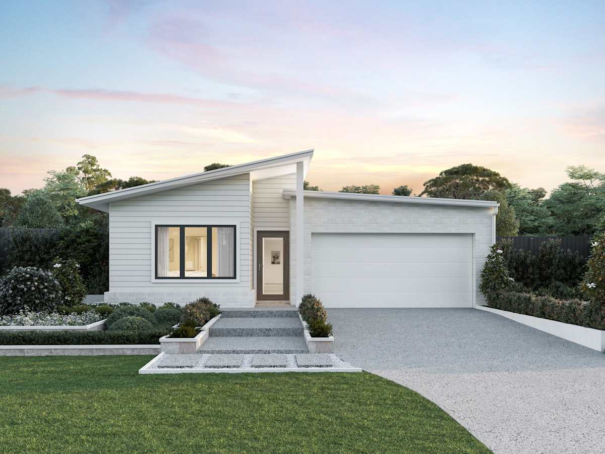 Lucia One house design with Alpine facade