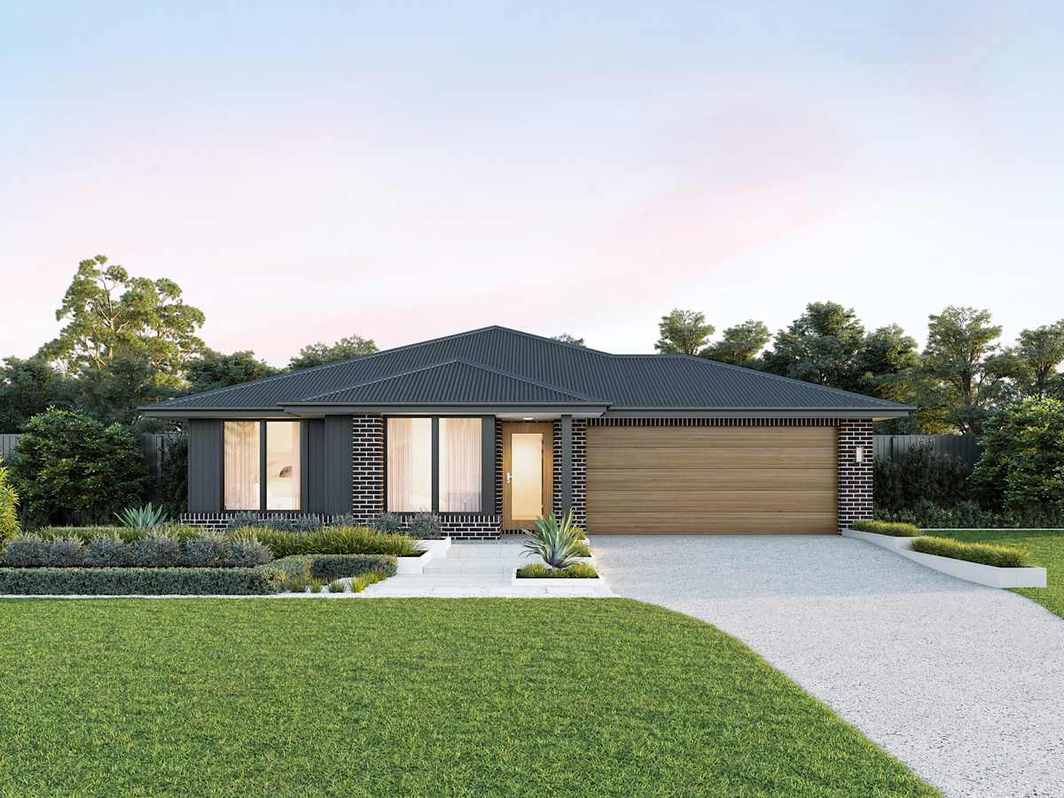 Portillo One house design with Savannah facade