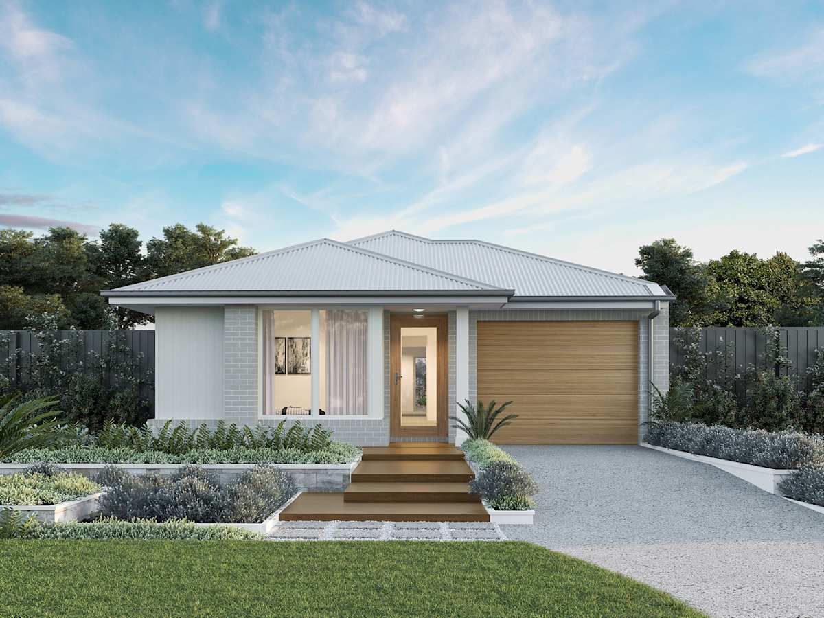 Ravello One house design with Savannah facade