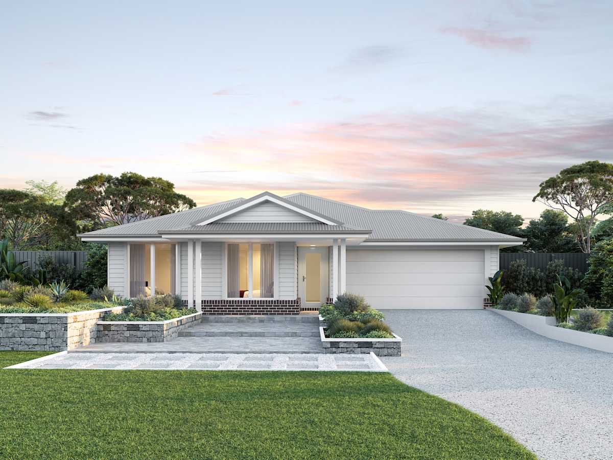 Mendoza One house design with Seaspray facade