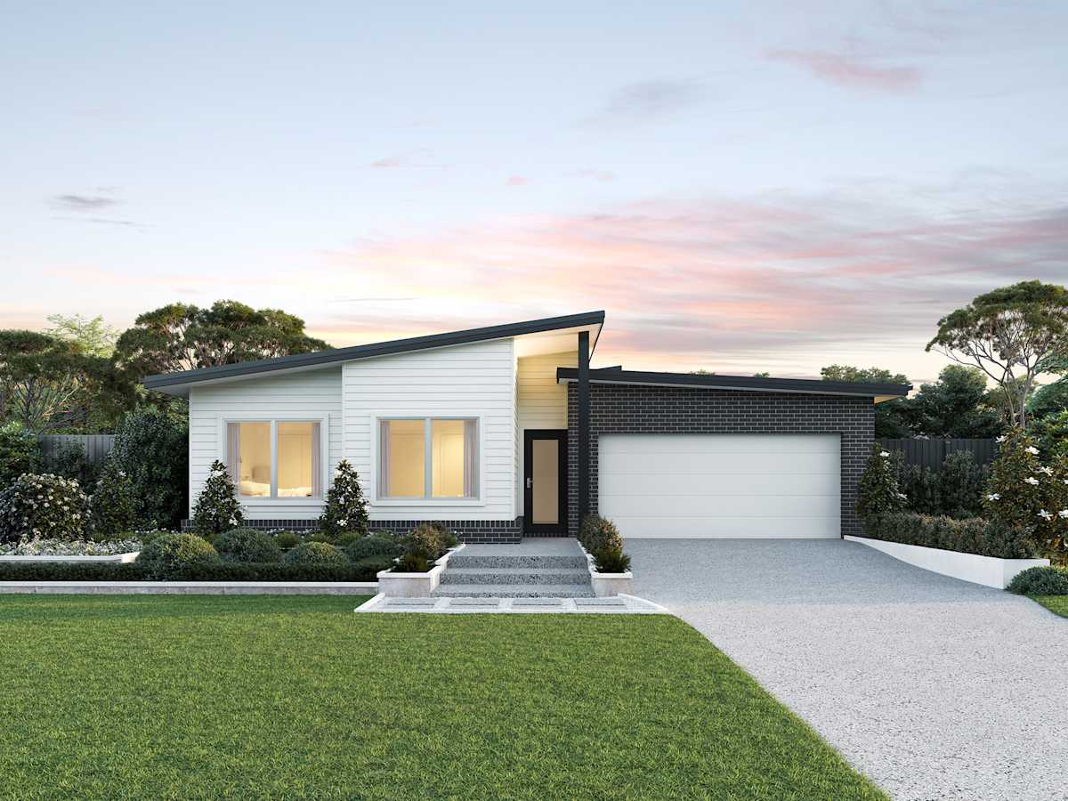 Mendoza One house design with Alpine facade
