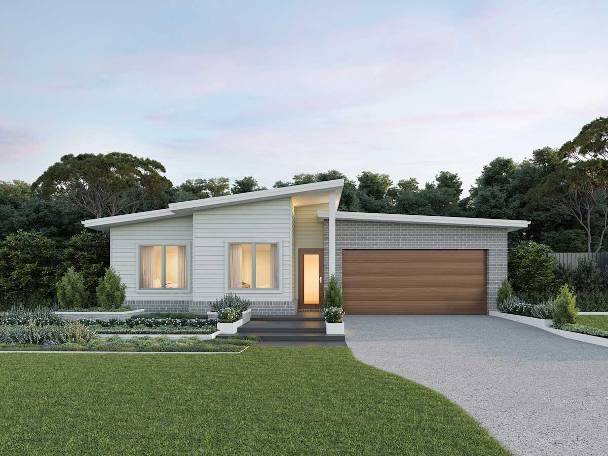 Toledo One house design with Alpine facade