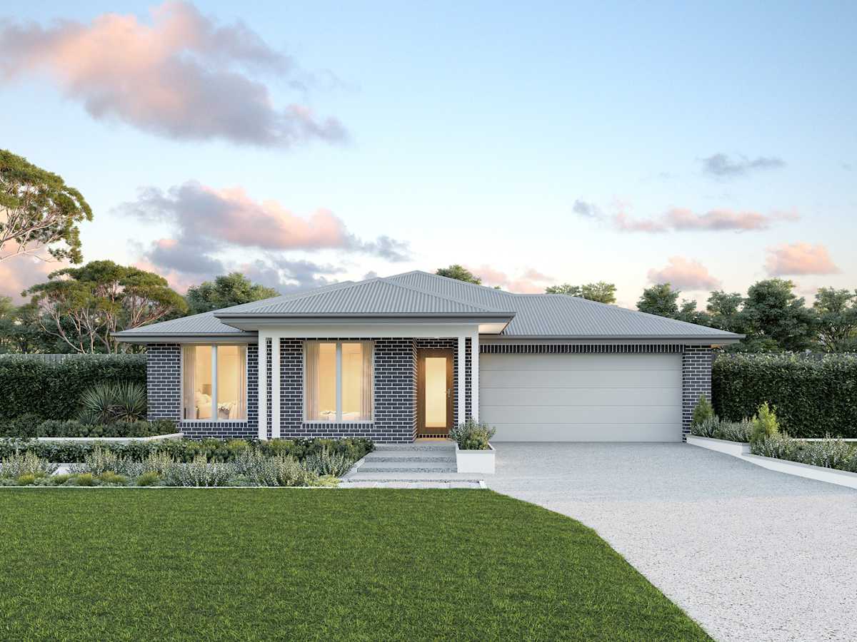 Toledo One house design with Highland facade