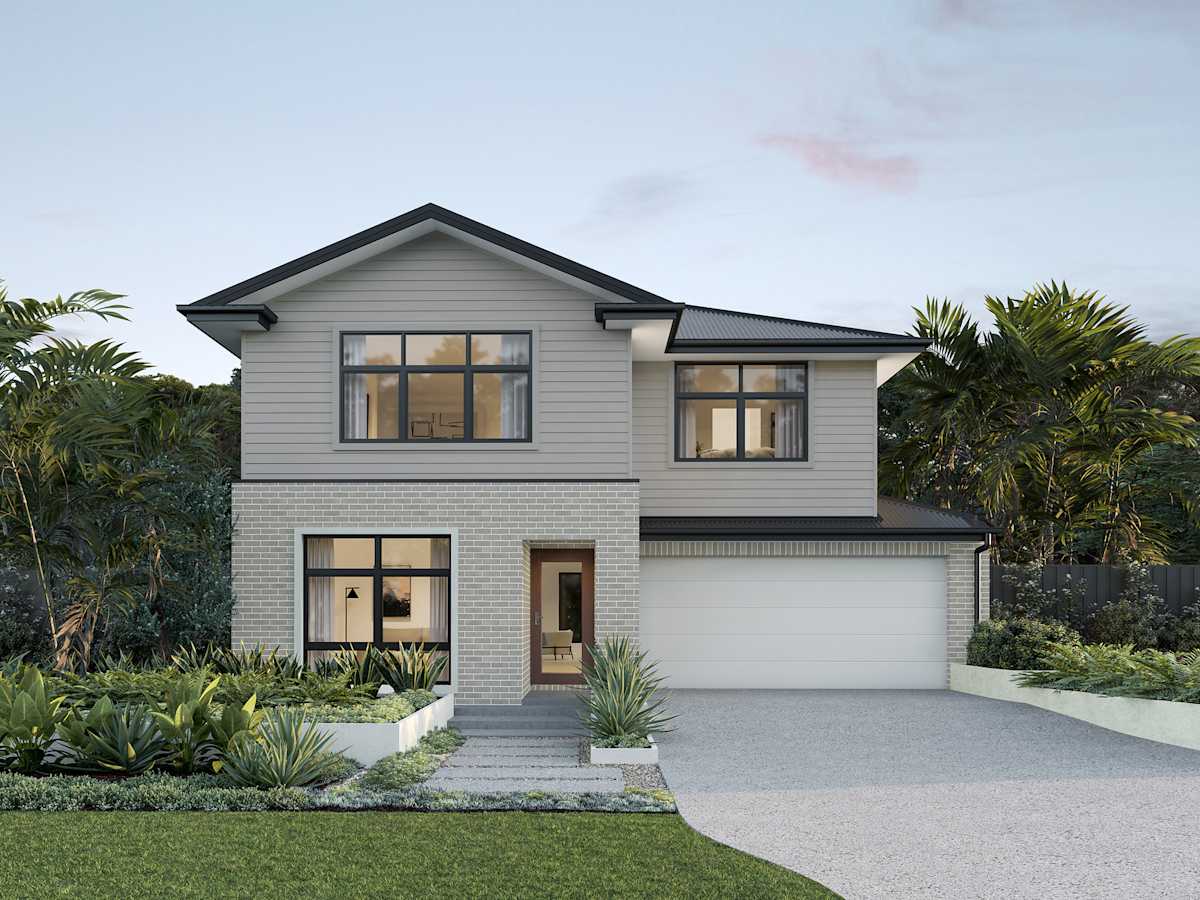 Lurento One house design with Beachside facade
