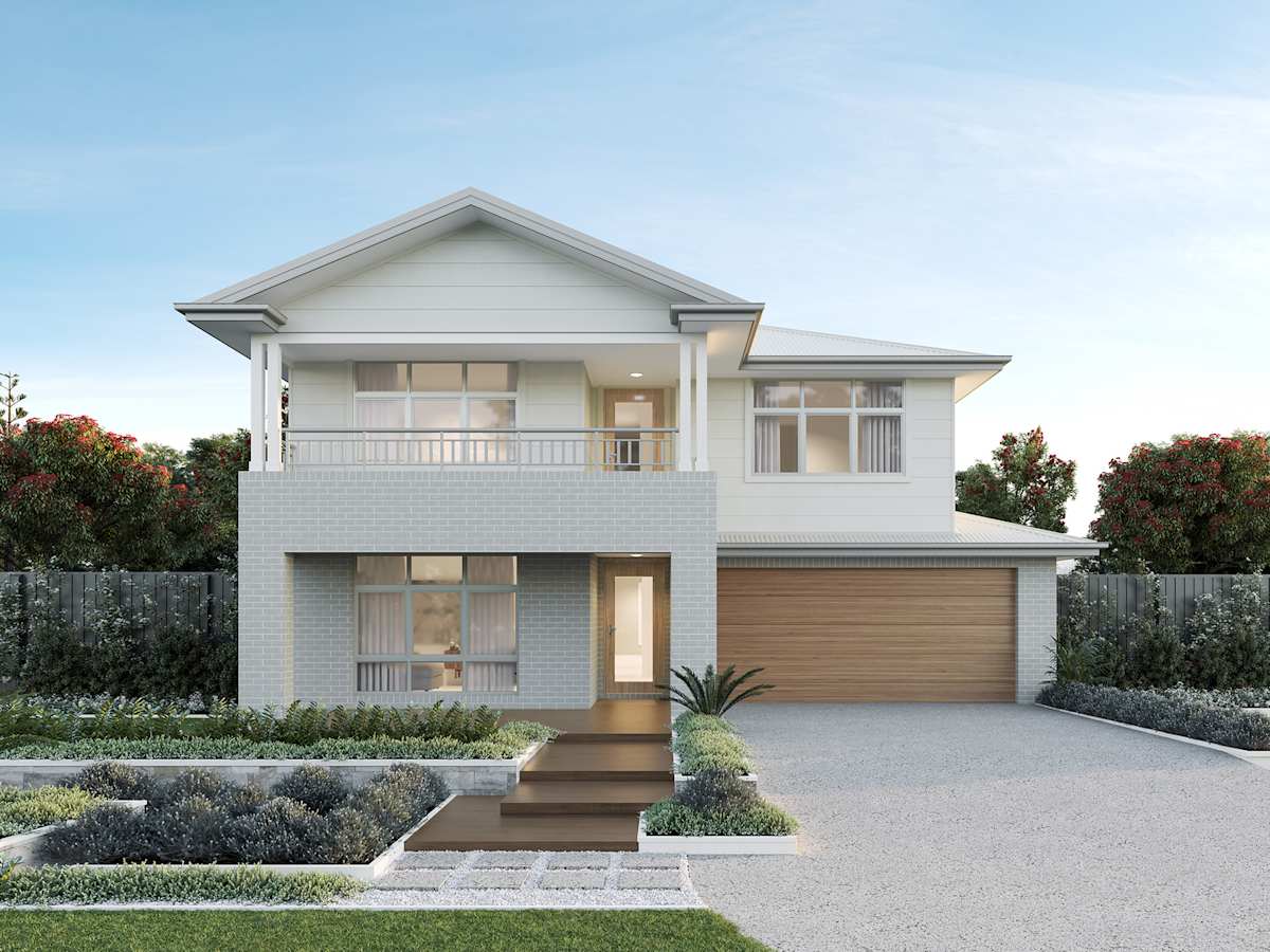 Nevada One house design with Sierra facade