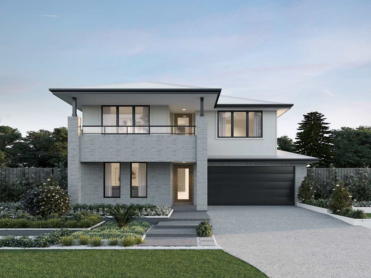 Nevada One house design with Wilderness facade
