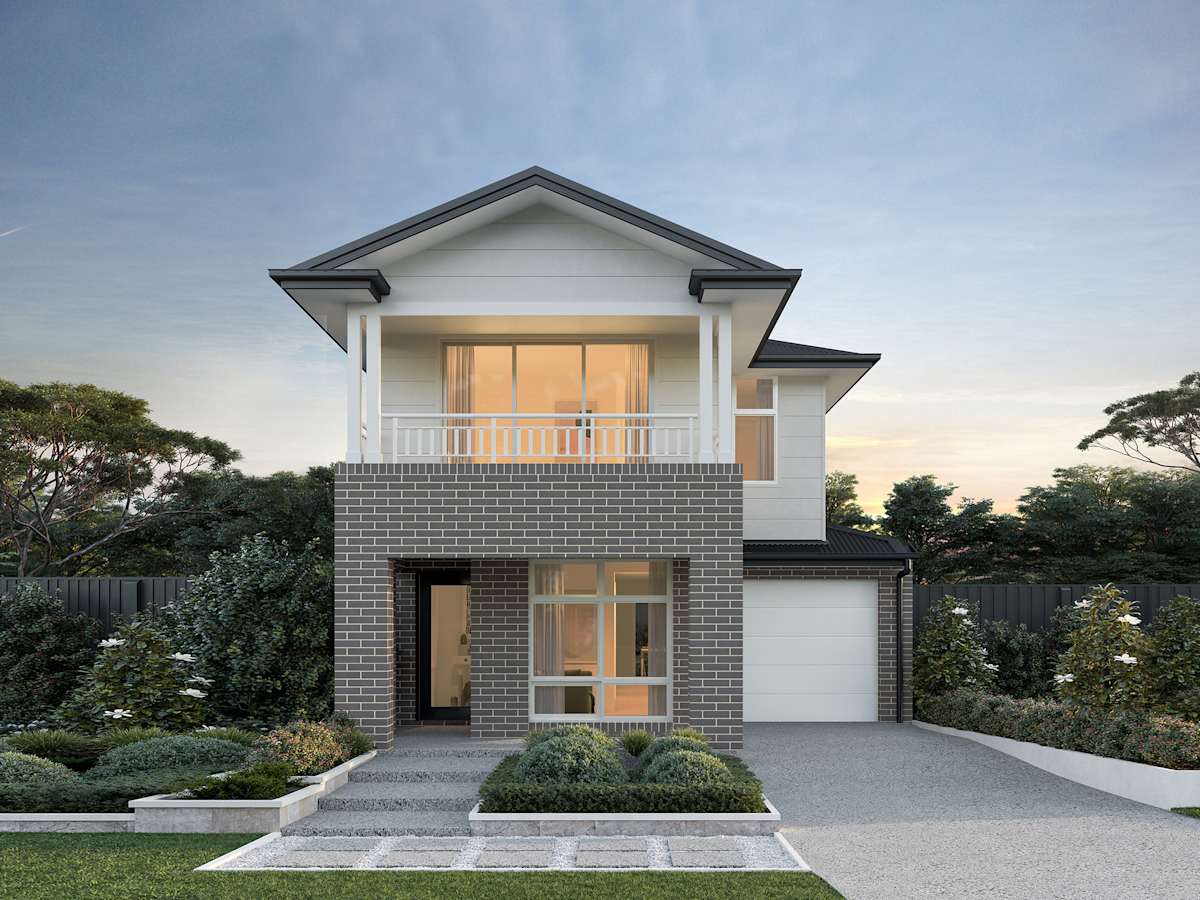 Palencia One house design with Sierra facade