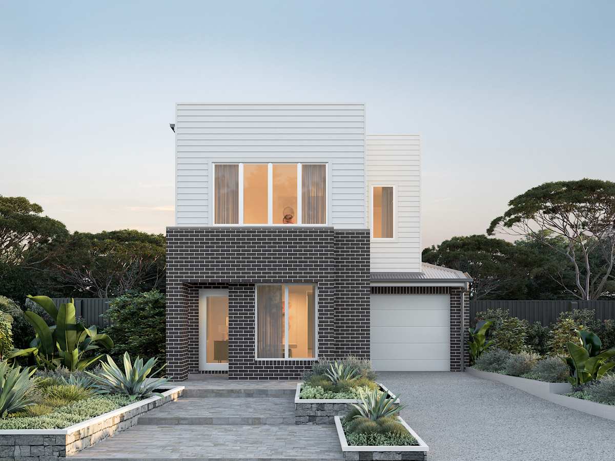 Palencia One house design with Urban facade