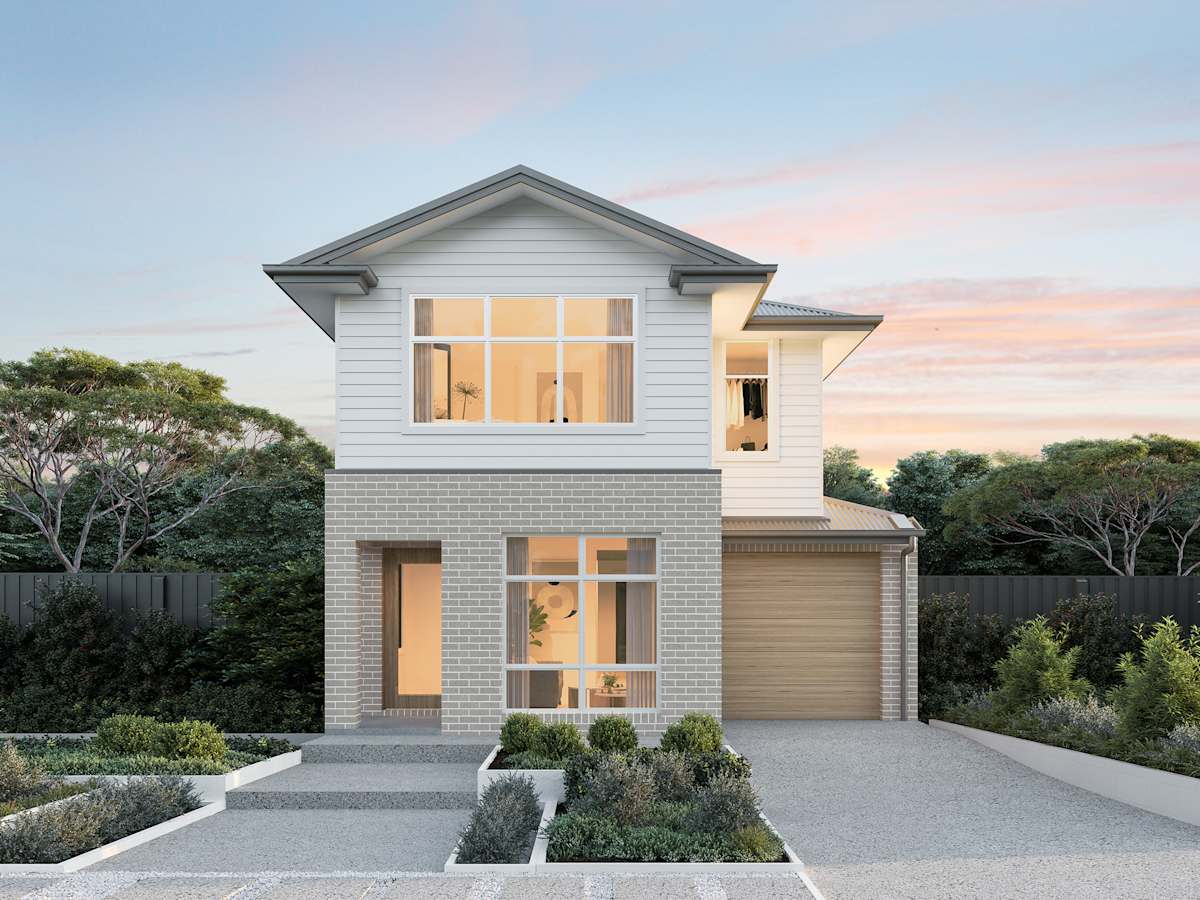 Palencia One house design with Beachside facade