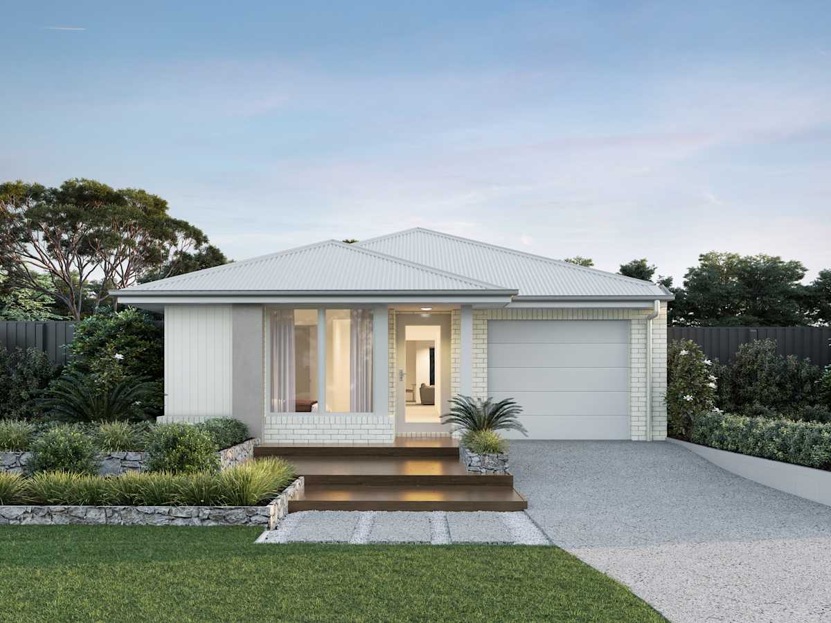 Camelle One house design with Savannah facade